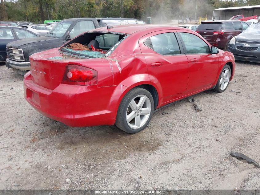 VIN 1C3CDZAB3DN626502 2013 DODGE AVENGER no.4