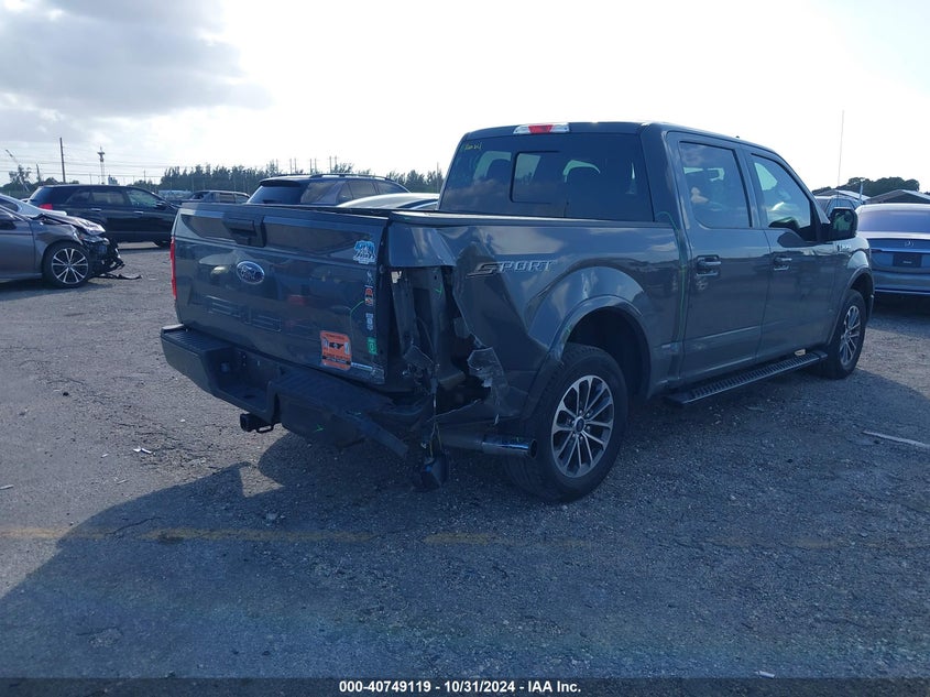 VIN 1FTEW1CPXLFC29757 2020 FORD F-150 XLT