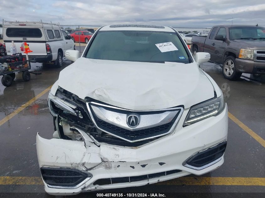 2018 Acura Rdx VIN: 568TB3H3XJL009636 Lot: 40749135