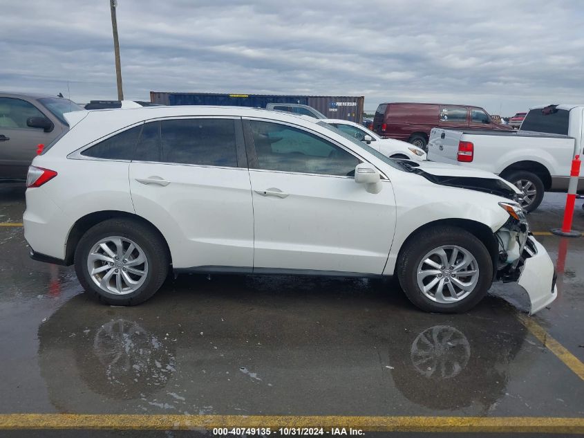 2018 Acura Rdx VIN: 568TB3H3XJL009636 Lot: 40749135