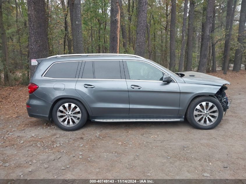 2019 Mercedes-Benz Gls 450 4Matic VIN: 4JGDF6EE9KB221039 Lot: 40749143