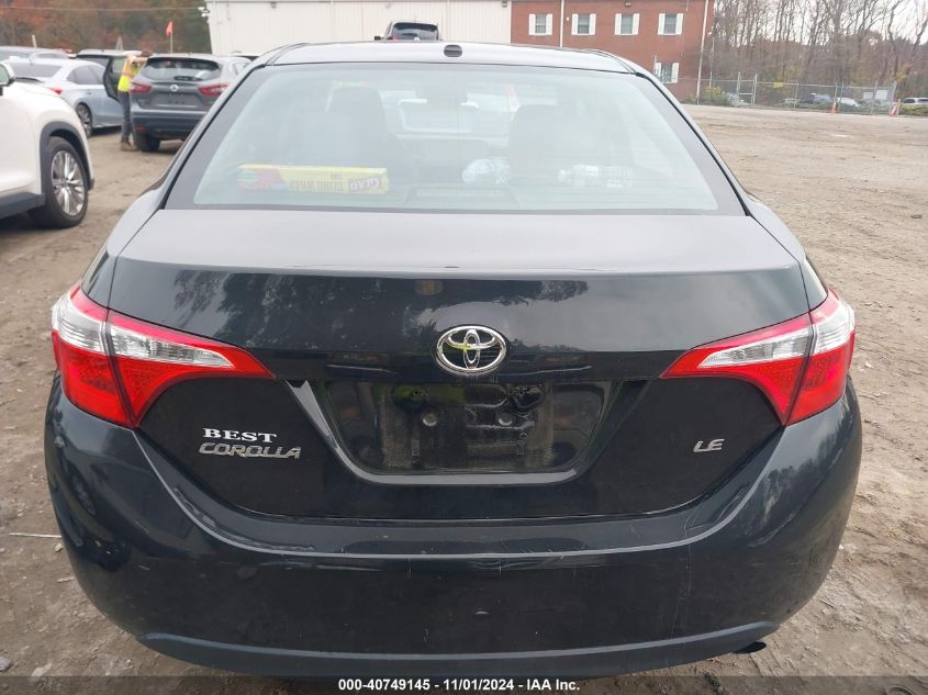 2016 TOYOTA COROLLA LE PREMIUM - 2T1BURHE1GC483905