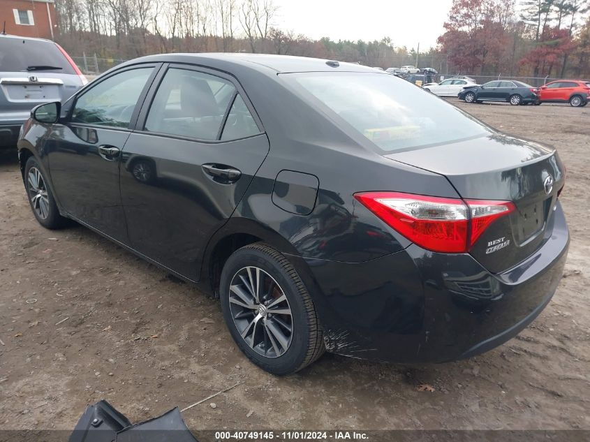 2016 TOYOTA COROLLA LE PREMIUM - 2T1BURHE1GC483905