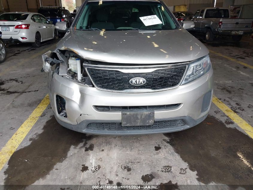 VIN 5XYKTCA6XEG543734 2014 KIA Sorento, LX no.6