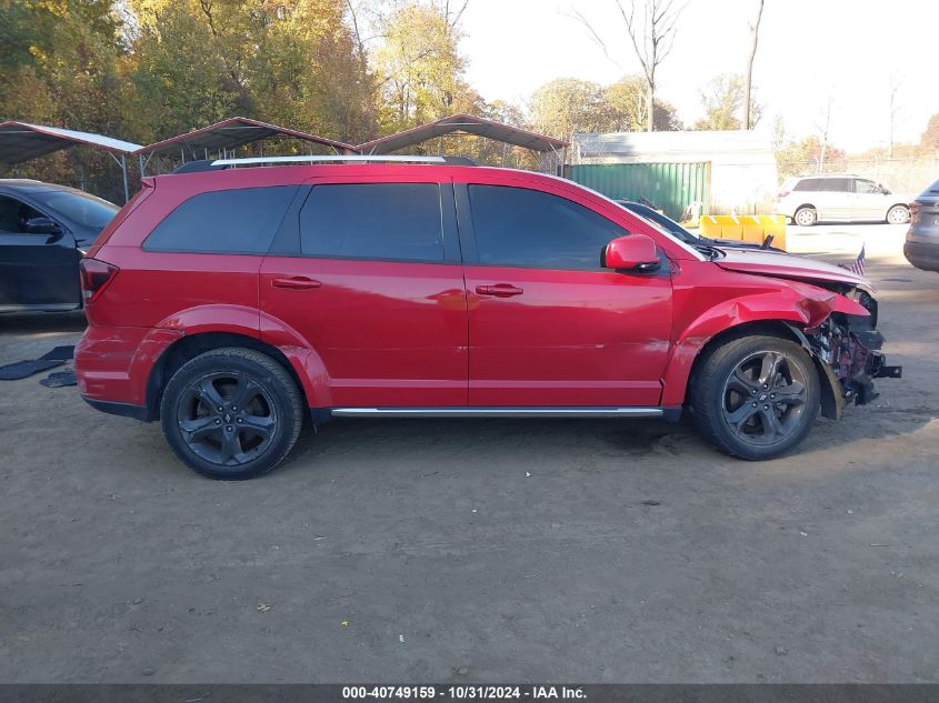 2018 Dodge Journey Crossroad Awd VIN: 3C4PDDGG4JT512720 Lot: 40749159