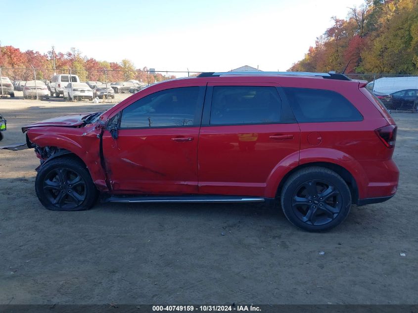 2018 Dodge Journey Crossroad Awd VIN: 3C4PDDGG4JT512720 Lot: 40749159