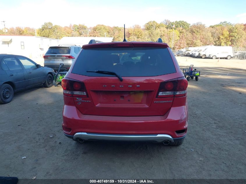 2018 Dodge Journey Crossroad Awd VIN: 3C4PDDGG4JT512720 Lot: 40749159