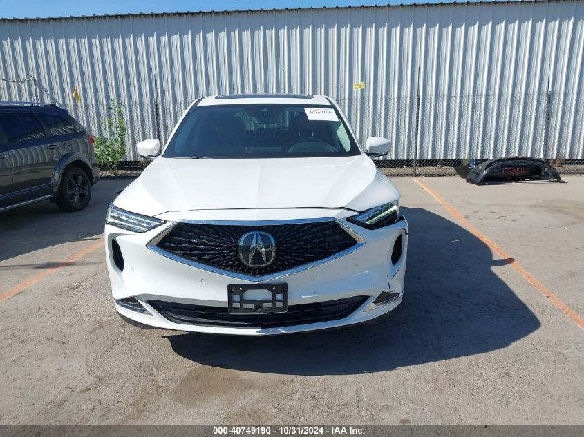 2023 Acura Mdx Technology Package VIN: 5J8YD9H43PL008350 Lot: 40749190