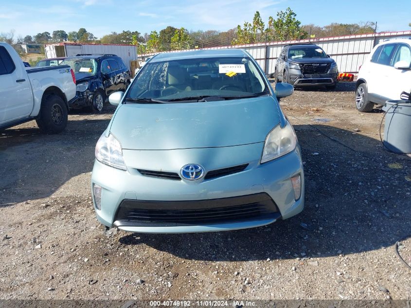 2012 Toyota Prius Three VIN: JTDKN3DU5C1521089 Lot: 40749192