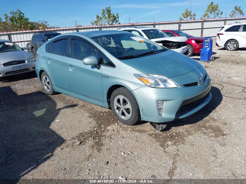 2012 Toyota Prius Three VIN: JTDKN3DU5C1521089 Lot: 40749192