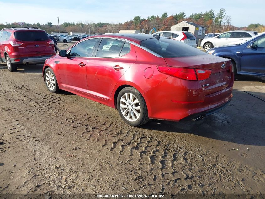 VIN 5XXGN4A75EG327809 2014 KIA OPTIMA no.3