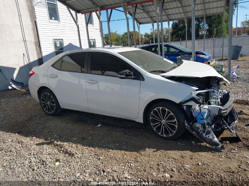 2016 Toyota Corolla S Premium VIN: 2T1BURHE8GC691909 Lot: 40749205