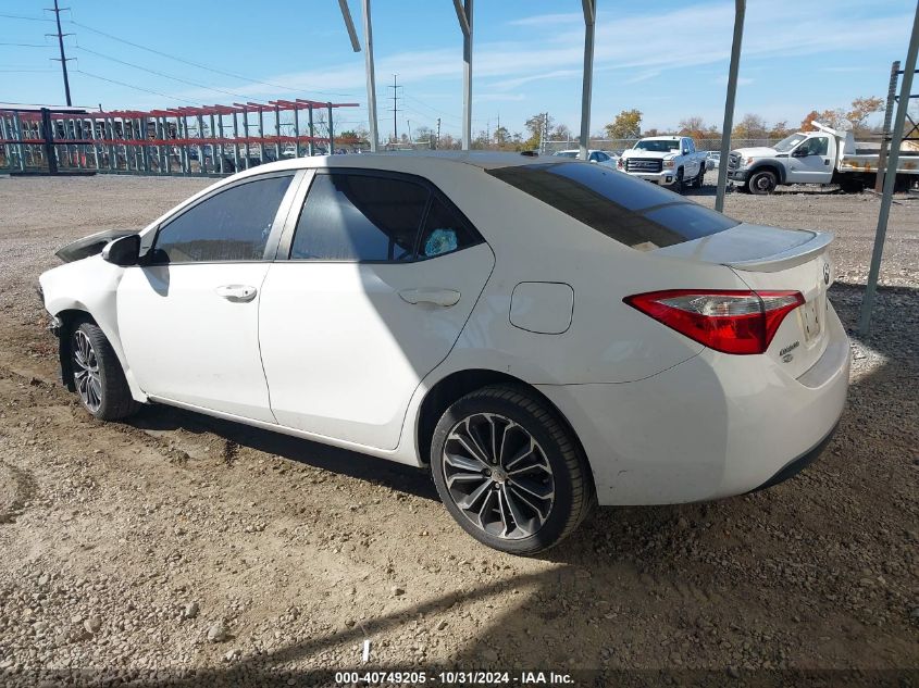 2016 Toyota Corolla S Premium VIN: 2T1BURHE8GC691909 Lot: 40749205