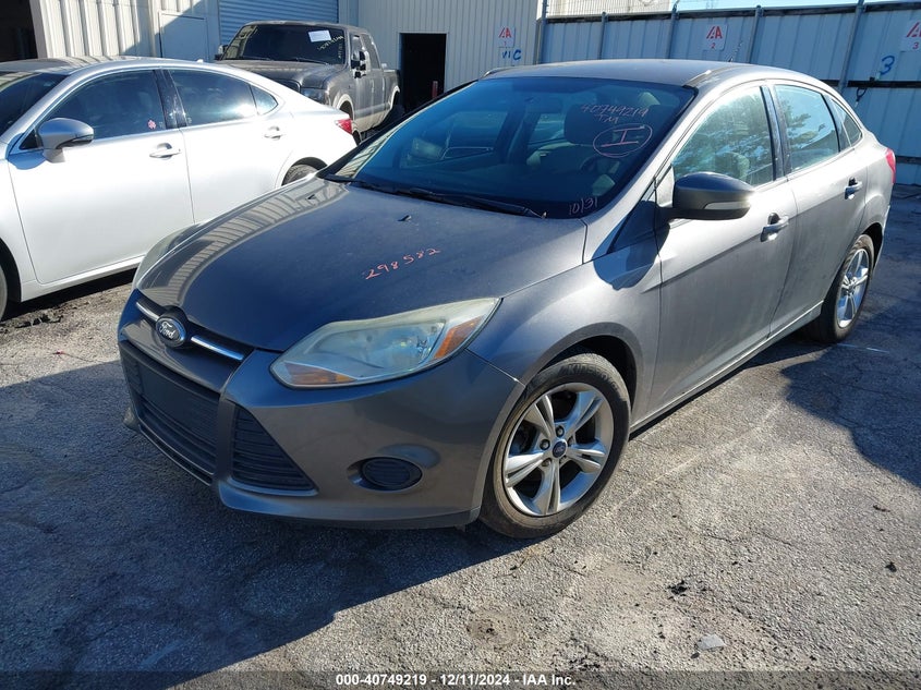 Vin: 1fadp3f27el298582, lot: 41238649, ford focus se 20142