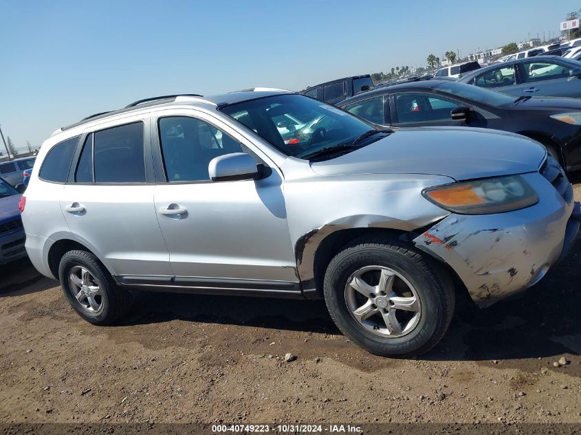 2007 Hyundai Santa Fe Gls VIN: 5NMSG13DX7H051413 Lot: 40749223