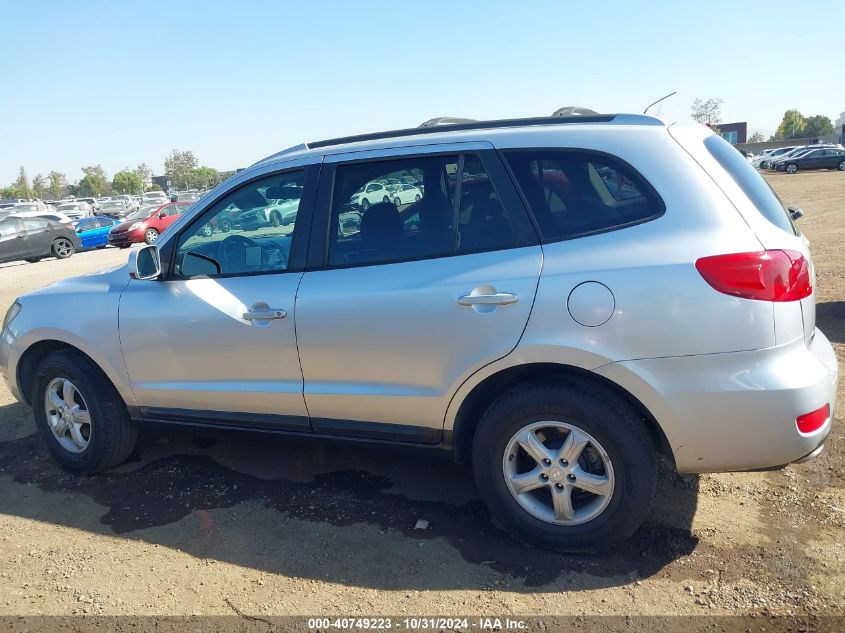 2007 Hyundai Santa Fe Gls VIN: 5NMSG13DX7H051413 Lot: 40749223