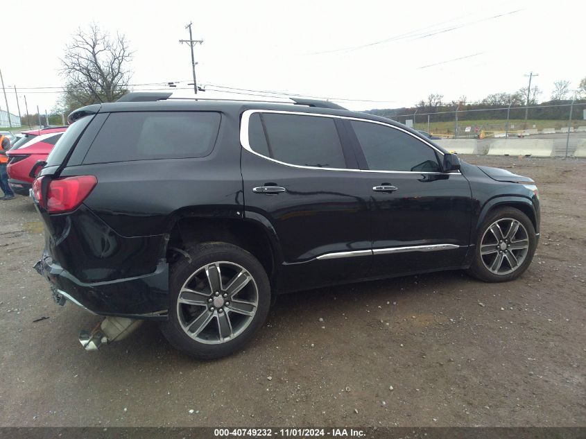 2017 GMC Acadia Denali VIN: 1GKKNPLS8HZ166438 Lot: 40749232