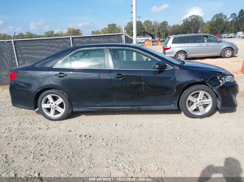 2014 Toyota Camry Se VIN: 4T1BF1FK0EU473625 Lot: 40749251