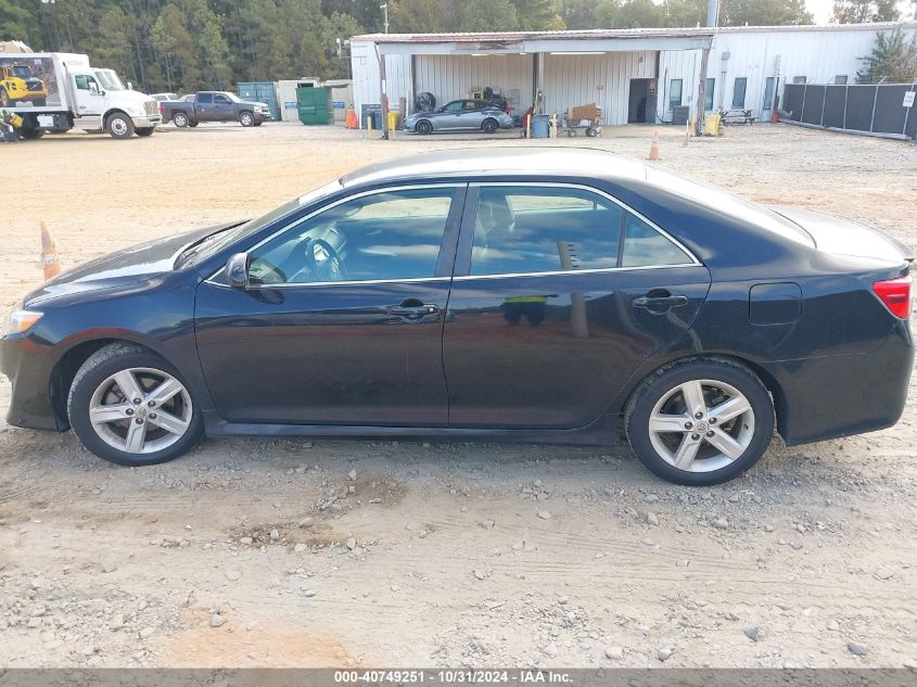 2014 Toyota Camry Se VIN: 4T1BF1FK0EU473625 Lot: 40749251