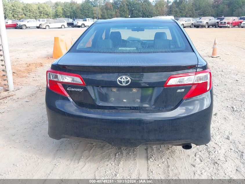 2014 Toyota Camry Se VIN: 4T1BF1FK0EU473625 Lot: 40749251