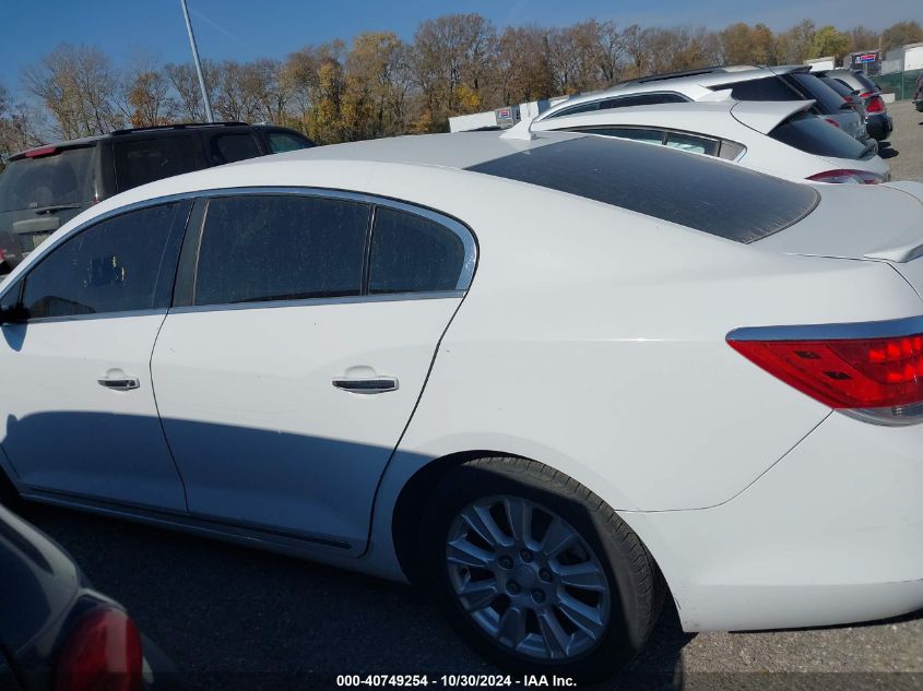 2013 Buick Lacrosse VIN: 1G4GA5ER7DF165512 Lot: 40749254