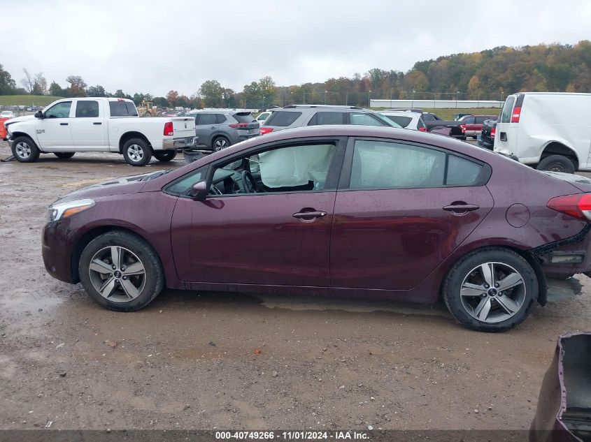 2018 Kia Forte Lx VIN: 3KPFL4A78JE226185 Lot: 40749266