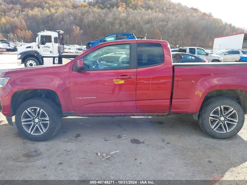 2021 Chevrolet Colorado 4Wd Work Truck VIN: 1GCHTBEN0M1190005 Lot: 40749271