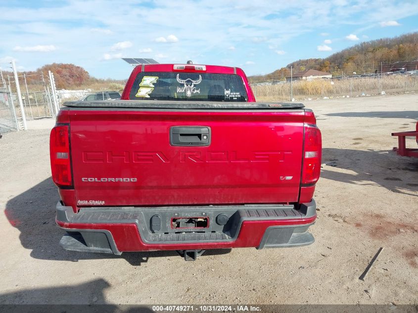 2021 Chevrolet Colorado 4Wd Work Truck VIN: 1GCHTBEN0M1190005 Lot: 40749271