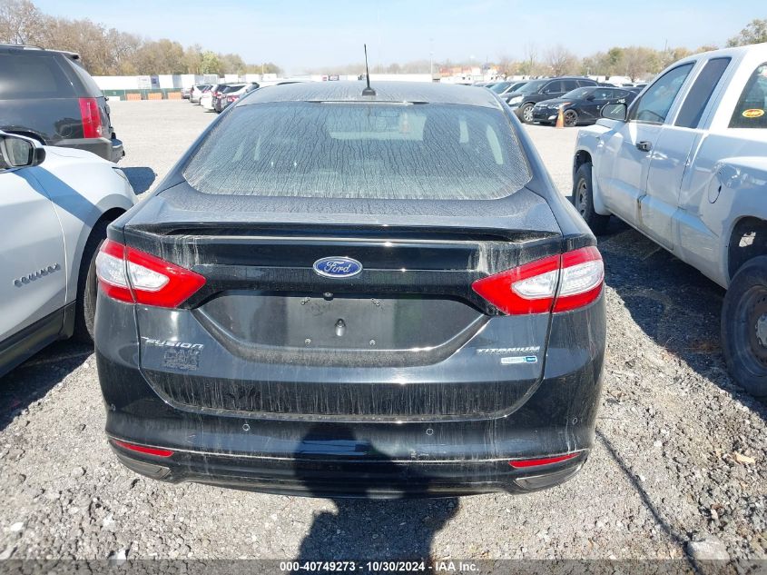 2016 FORD FUSION TITANIUM - 3FA6P0D95GR112727