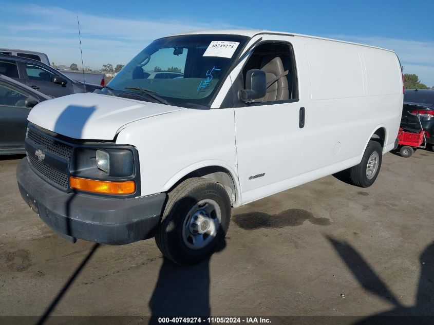 2004 Chevrolet Express VIN: 1GCGG25V841136404 Lot: 40749274