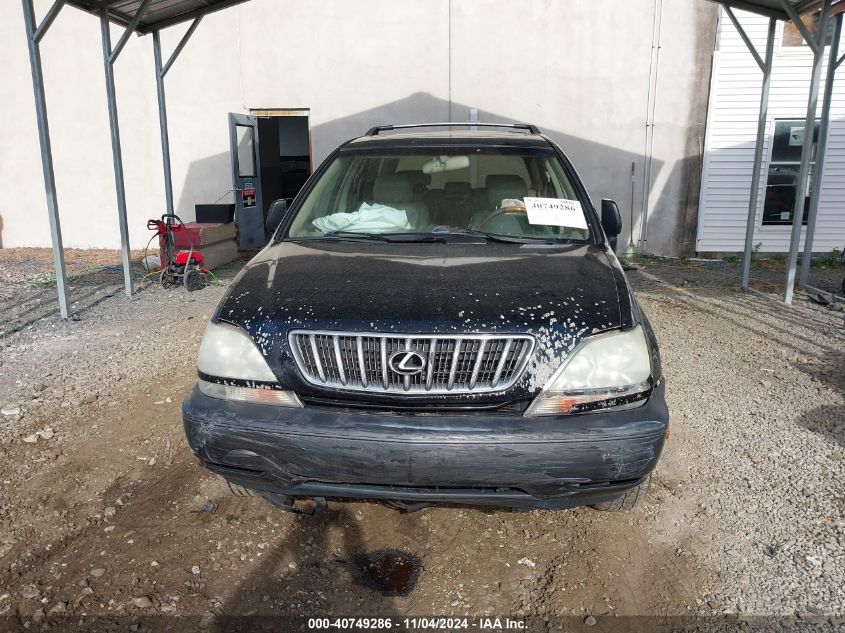 2001 Lexus Rx 300 VIN: JTJHF10U510204494 Lot: 40749286