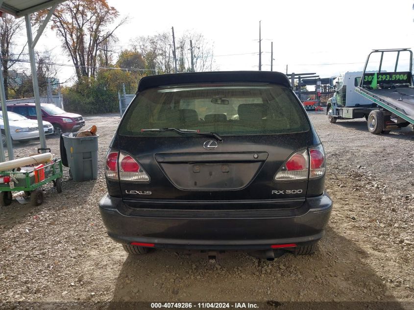 2001 Lexus Rx 300 VIN: JTJHF10U510204494 Lot: 40749286