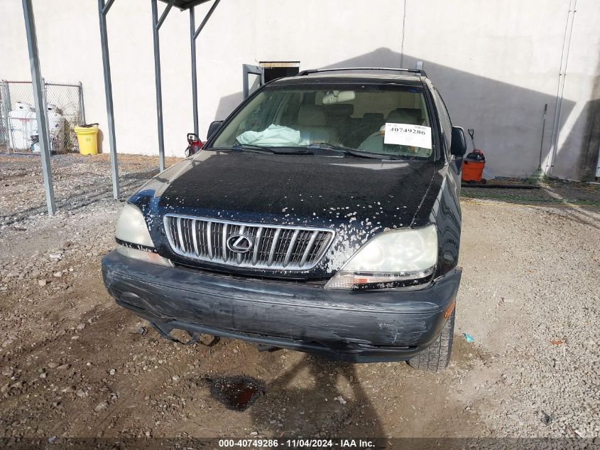 2001 Lexus Rx 300 VIN: JTJHF10U510204494 Lot: 40749286