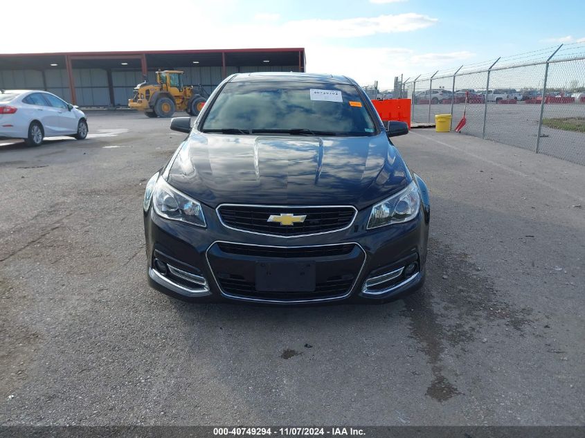 2015 Chevrolet Ss VIN: 6G3F15RW9FL112284 Lot: 40749294