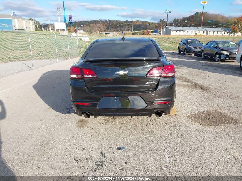 2015 Chevrolet Ss VIN: 6G3F15RW9FL112284 Lot: 40749294