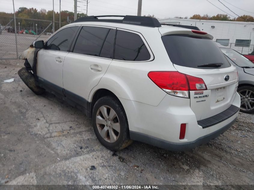 2011 Subaru Outback 2.5I Premium VIN: 4S4BRCCC0B3373168 Lot: 40749302