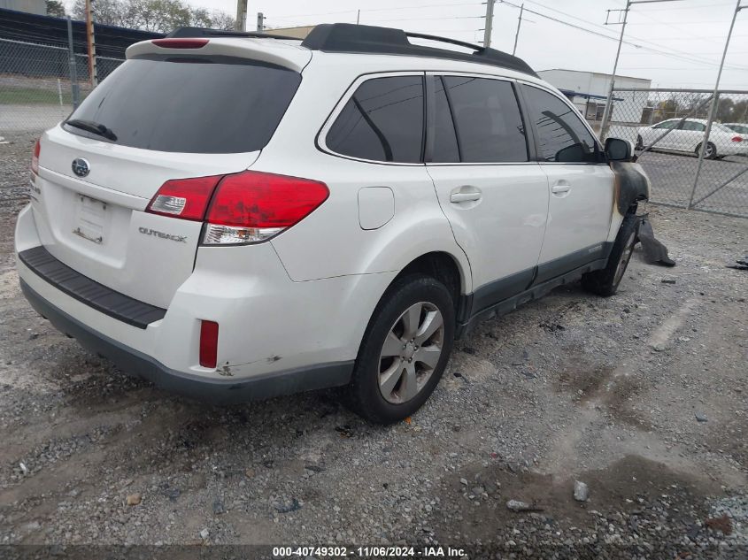 2011 Subaru Outback 2.5I Premium VIN: 4S4BRCCC0B3373168 Lot: 40749302