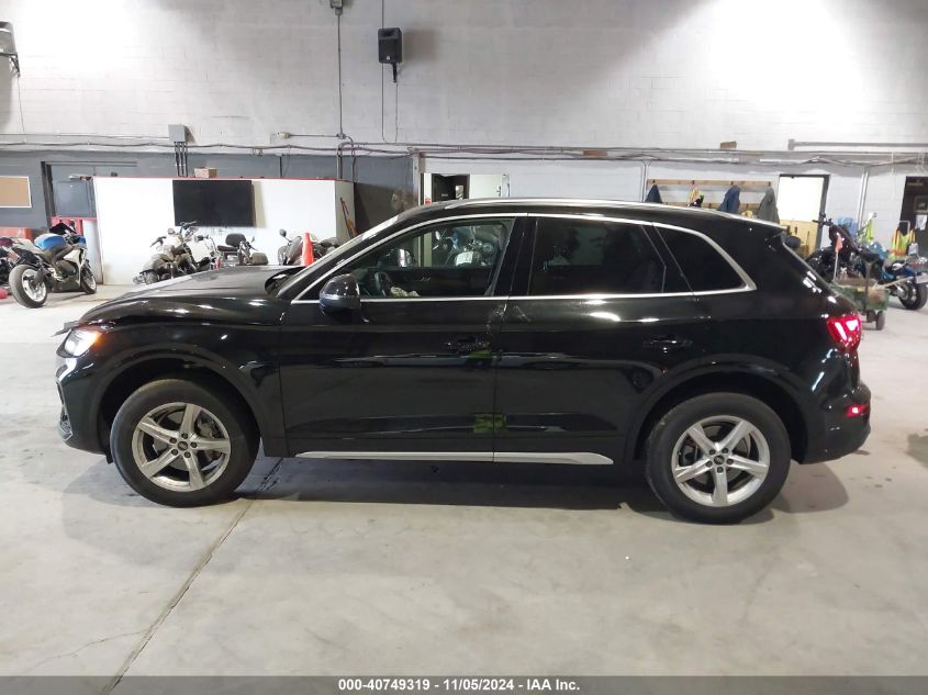 2023 Audi Q5 Premium 40 Tfsi Quattro S Tronic VIN: WA1ABAFY4P2095415 Lot: 40749319