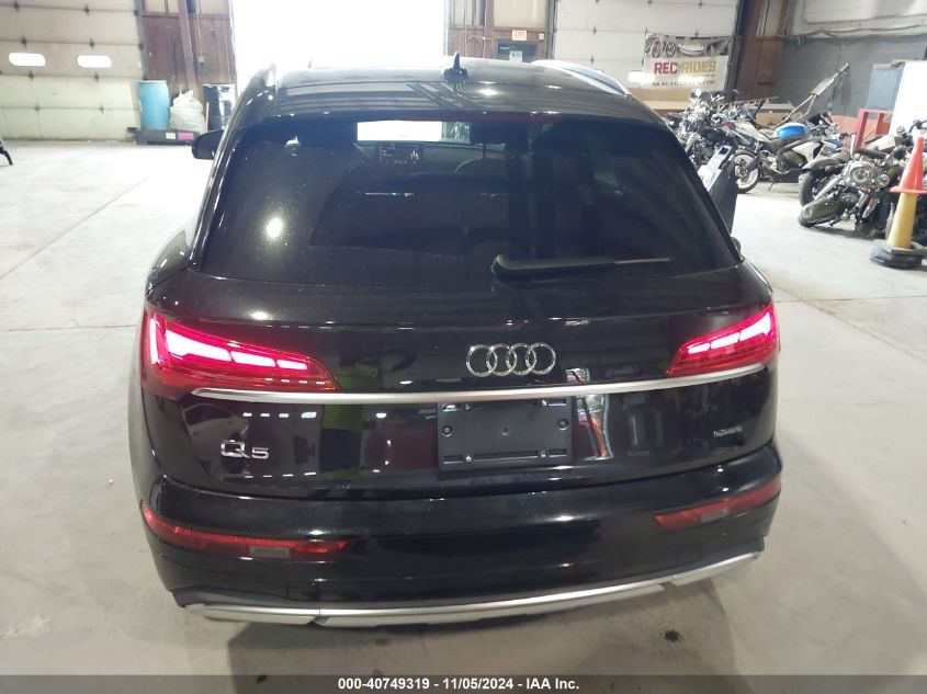 2023 Audi Q5 Premium 40 Tfsi Quattro S Tronic VIN: WA1ABAFY4P2095415 Lot: 40749319