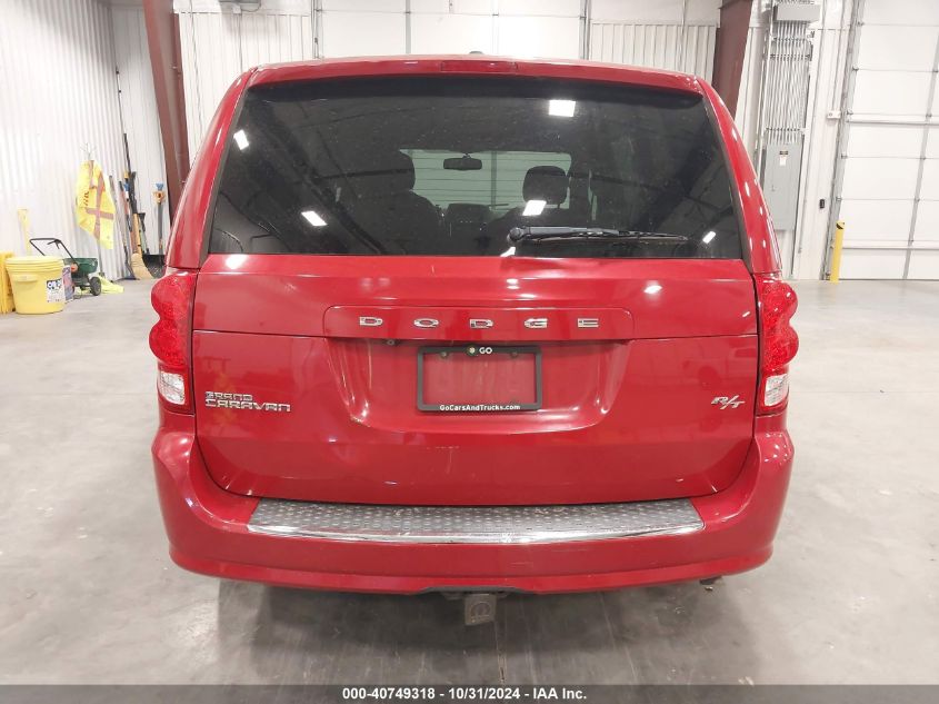 2016 Dodge Grand Caravan R/T VIN: 2C4RDGEG8GR204183 Lot: 40749318