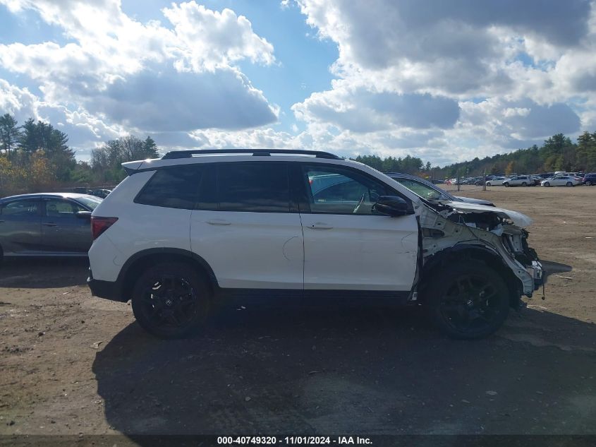 2024 Honda Passport Awd Black VIN: 5FNYF8H87RB000943 Lot: 40749320