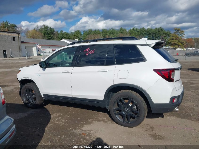 2024 Honda Passport Awd Black VIN: 5FNYF8H87RB000943 Lot: 40749320