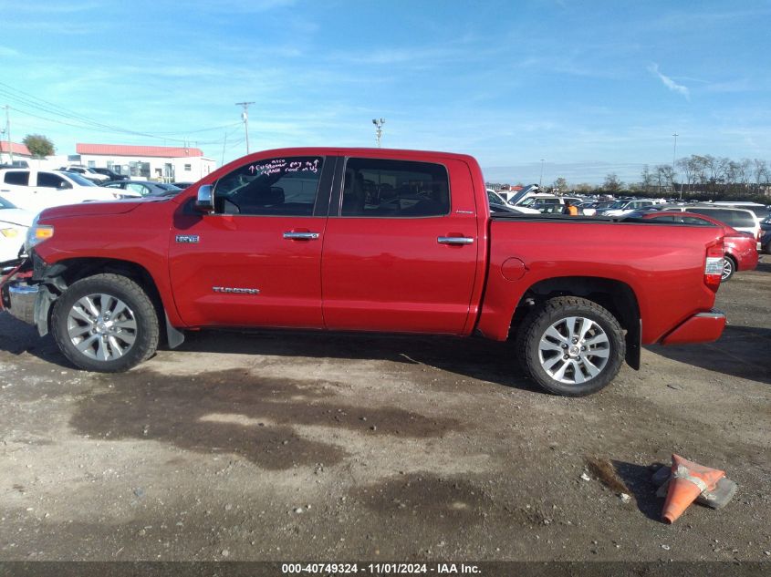 2016 Toyota Tundra Limited 5.7L V8 VIN: 5TFHW5F17GX528361 Lot: 40749324