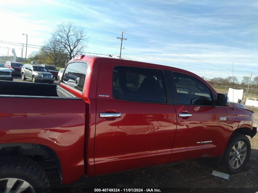 2016 Toyota Tundra Limited 5.7L V8 VIN: 5TFHW5F17GX528361 Lot: 40749324