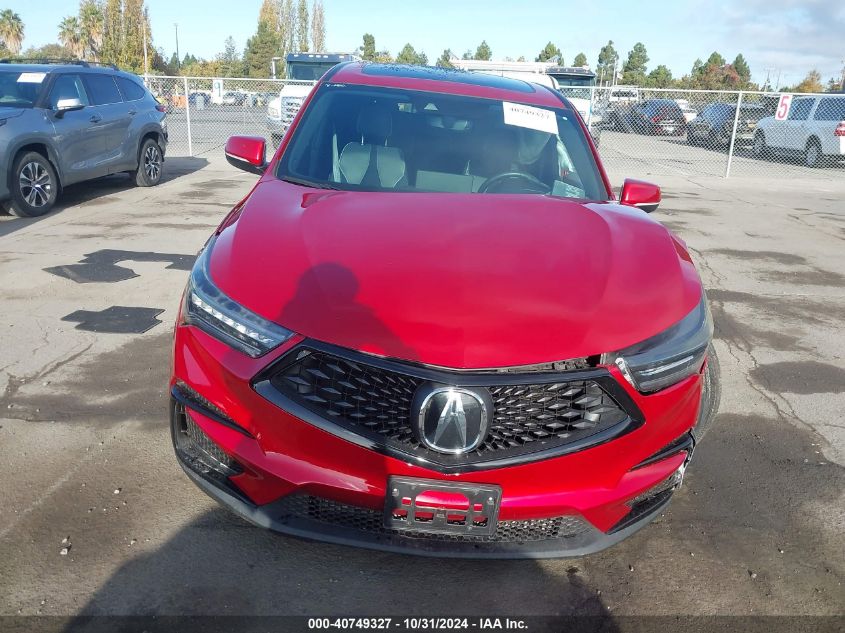 2021 Acura Rdx A-Spec Package VIN: 5J8TC2H61ML035337 Lot: 40749327