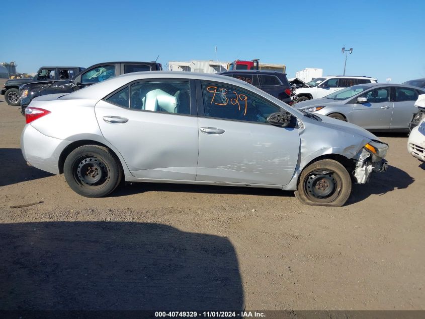 2016 Toyota Corolla L VIN: 2T1BURHE0GC600647 Lot: 40749329