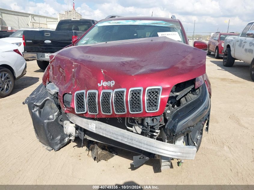 2019 Jeep Cherokee Latitude Plus Fwd VIN: 1C4PJLLB8KD205121 Lot: 40749335