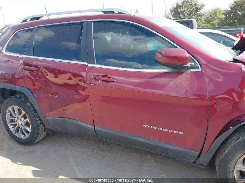 2019 Jeep Cherokee Latitude Plus Fwd VIN: 1C4PJLLB8KD205121 Lot: 40749335