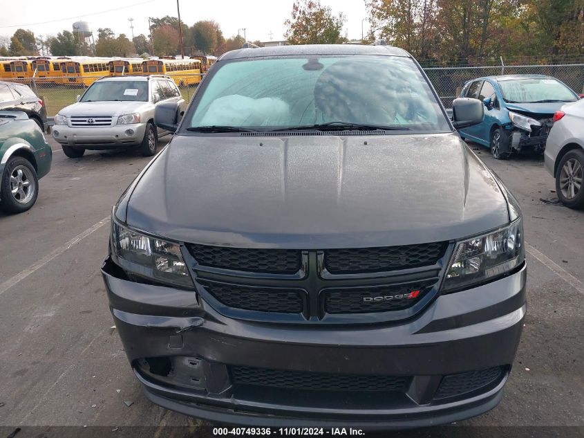 2018 Dodge Journey Se VIN: 3C4PDCAB9JT445233 Lot: 40749336