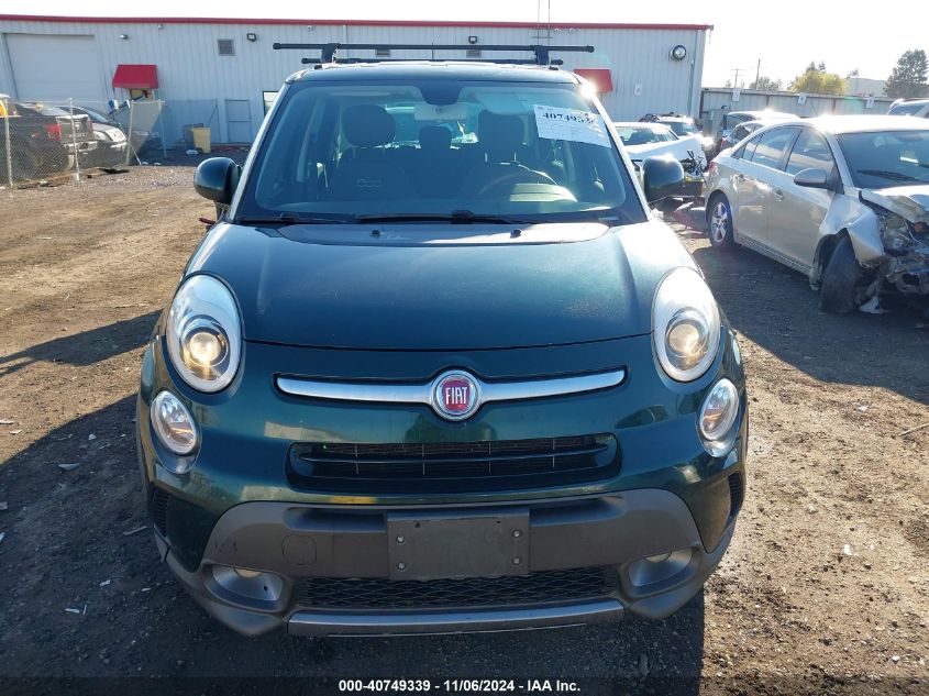 2014 Fiat 500L Trekking VIN: ZFBCFADHXEZ020201 Lot: 40749339